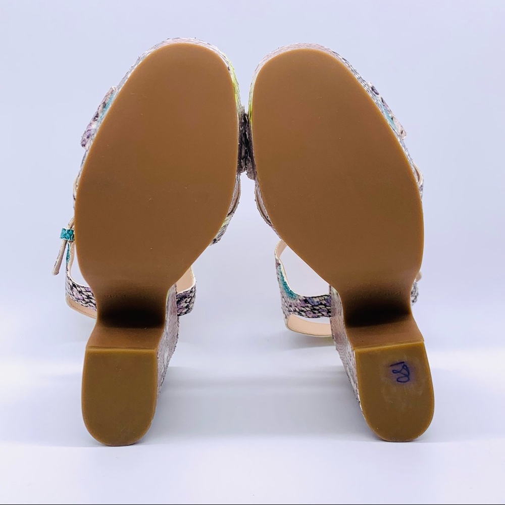 Kate Spade Brand New Grace Python Platform Sandals - image 4